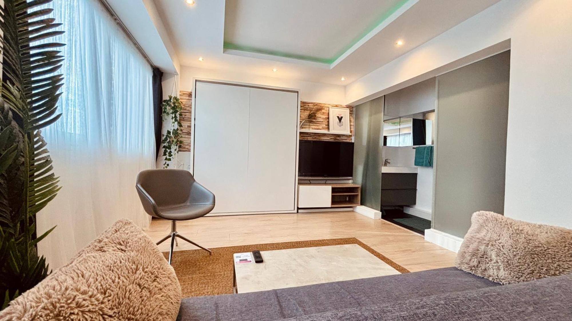 ☆Loft 35M2 Lyon 6 Menage Inclus/Pas De Check Out☆ Apartment ภายนอก รูปภาพ